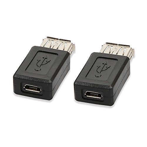 ELECTOP 2 Pack USB 2.0 A Female to USB Micro Female Adapter Converter - Image 4