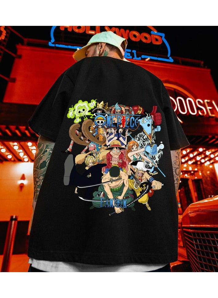 KUYING One Piece Five Sleeve Casual Versatile Breathable Short Sleeve  - Image 3