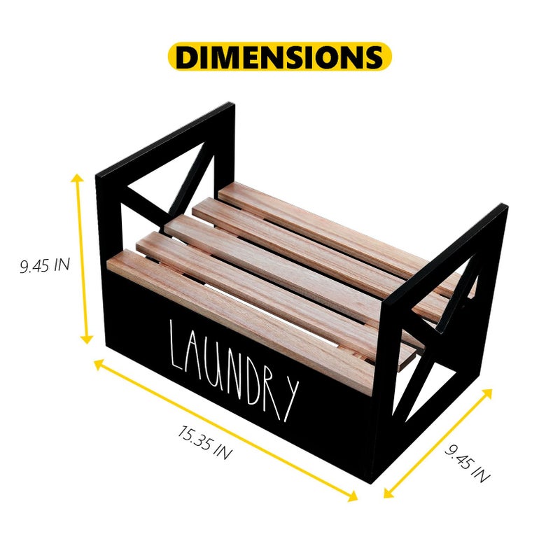 CHONIC Detergent Holder for Laundry Room, Farmhouse Detergent Dispenser, Liquid Soap Storage Organization, Detergent Stand with Drip Catcher Drip Tray Measuring Cup, Laundry Station Organizer, Black - Image 3