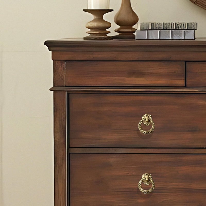 Xpert (عبوة من 1) مقبض درج نحاسي 3 بوصات (صغير) يستخدم كعقد للمج drawers و مقابض الخزائن. جيد للخزائن ودواليب الخشب. (مقابض الدواليب) - (BDP 45) - Image 5