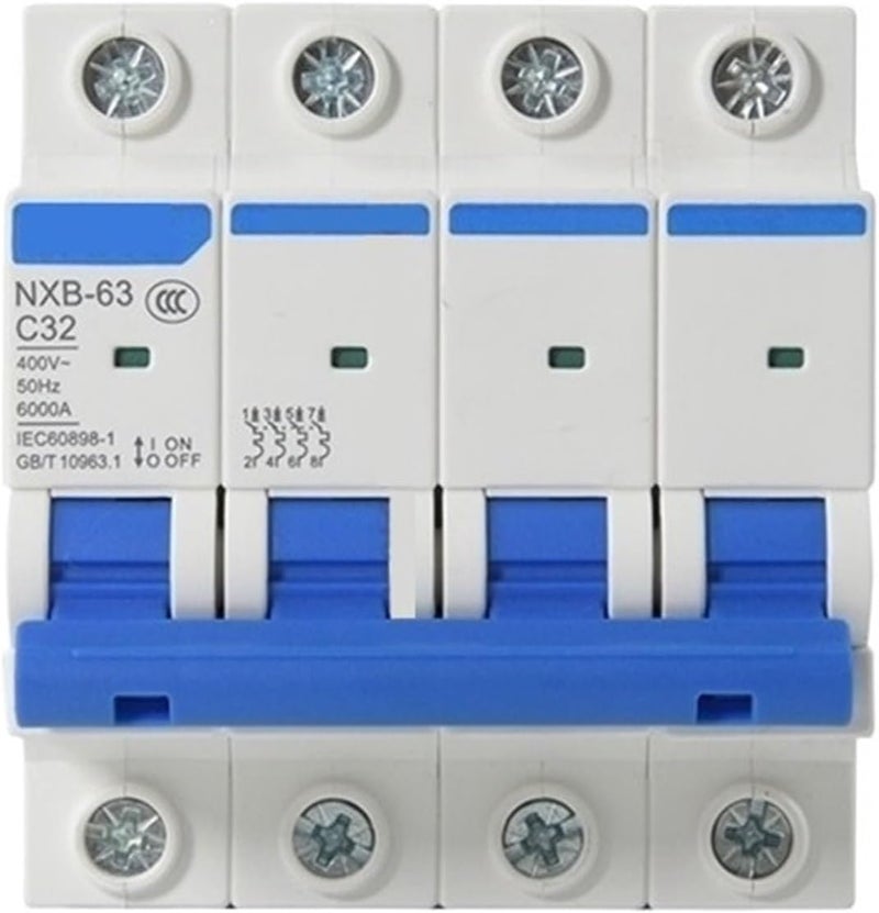 قاطع الدائرة DZ47 4P 40A مفتاح الأمان MCB - Image 1