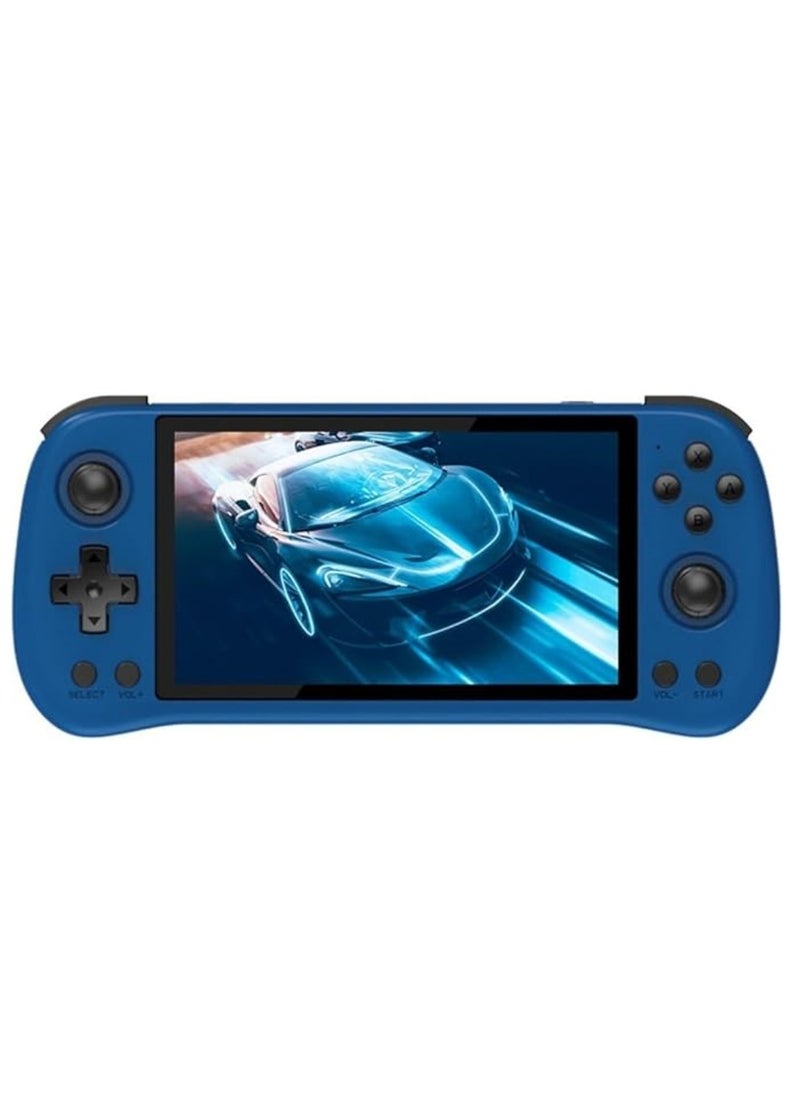 M MIAOYAN - X55 handheld game console with built-in 25,000 games, 5.5-inch IPS RGB, RK3566 CPU, retro arcade handheld game console, portable video game console for children and adults 256G - Image 1