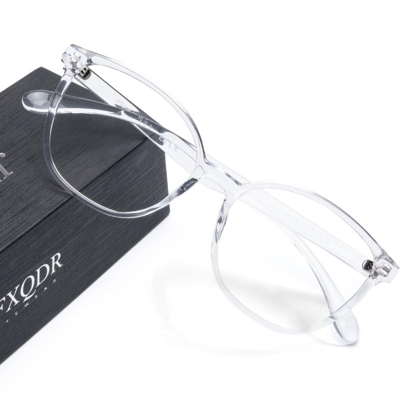 Blue Light Blocking Glasses for Women - TV Phone Computer Gaming Glasses - Anti UV Glare & Screen Fatigue RF6208