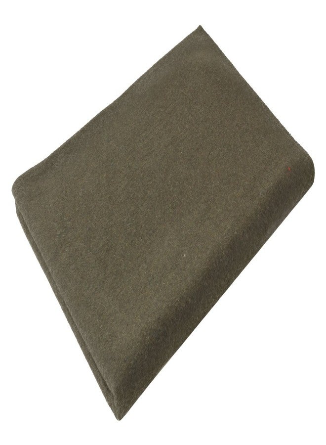 ROTHCO Olive Drab Warm Winter Blanket, 62" x 80" (70% Virgin Wool) - Image 1