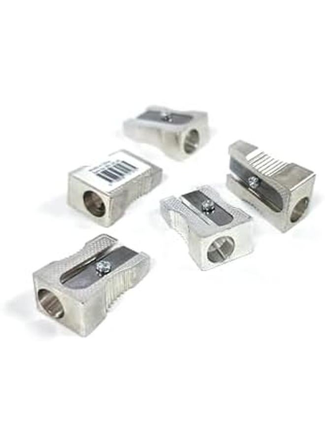 ماكسي مبراة معدنية بفتحة واحدة في علبة بها 20 قطعة، مزودة بشفرة ألمانية عالية الجودة، شحذ سلس وسهل. سهل الاستخدام - Image 3