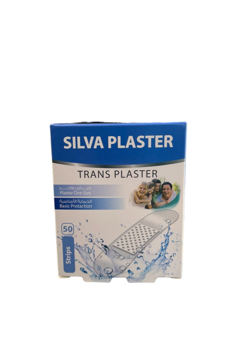 SILVA Transparent plaster 50 Strips  - Image 1