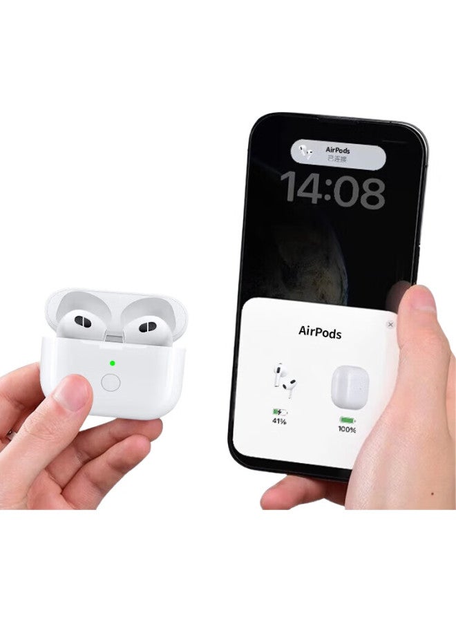 Masentek سماعات أذن بلوتوث لاسلكية متوافقة مع Airpods الجيل الثالث، الجيل الأول والثاني من سماعات أبل (Pro/Pro2)، علبة شحن، قطع غيار أصلية مفقودة لاستبدالها لهاتف آيفون - Image 2