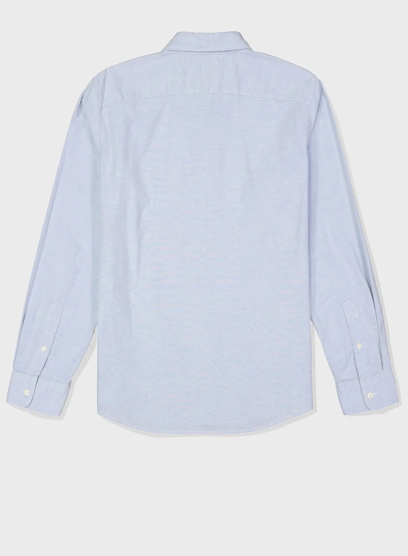 American Eagle Button Down Flex Fit Shirt