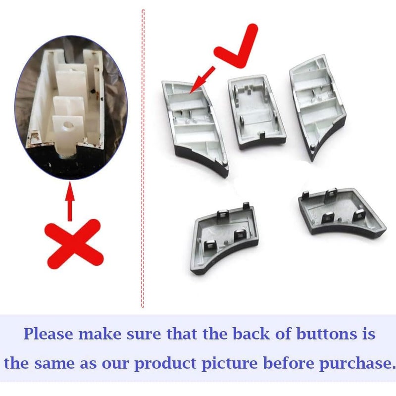 6PCS CIC iDrive Multimedia Control Button Cover for BMW - Image 3