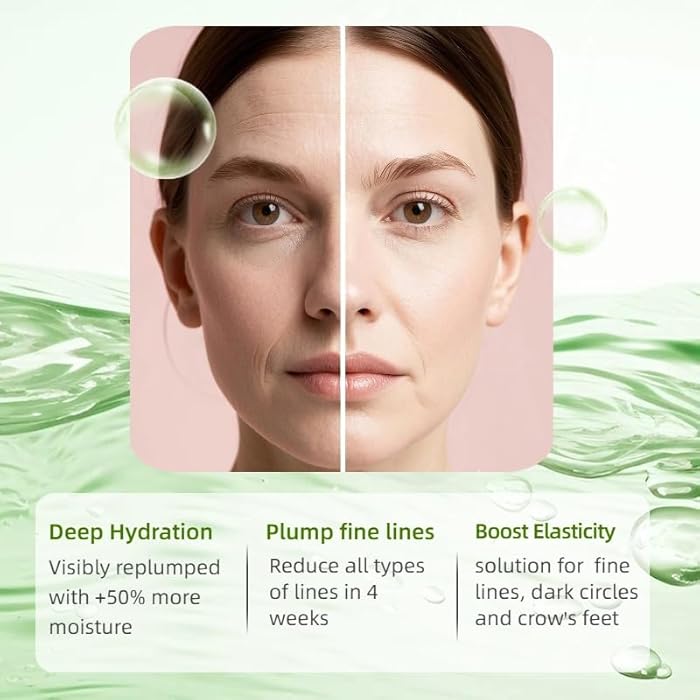 ROLANYIN Collagen + Retinol Cream for Deep Hydration and Anti Aging Firming Wrinkle Reduction Nourishing and Plumping Formula Skin Care - Image 2