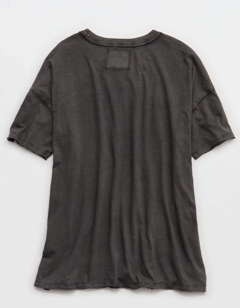 Aerie  Aerie Oversized Crew Boyfriend T-Shirt for Women | Best Price UAE
