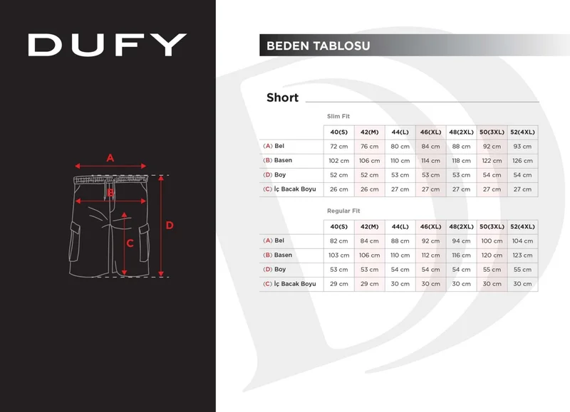 Dufy Light Gray Men's Regular Fit Short