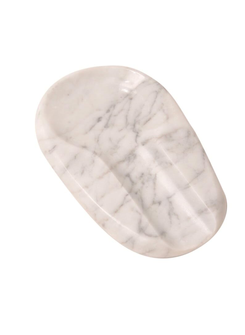 MBSC MBSC Exquisite Marble Spoon RestHolder for Kitchen Dining Table Stylish Functional Spoon Holder Utensil Rest Kitchen Tool  - Image 2
