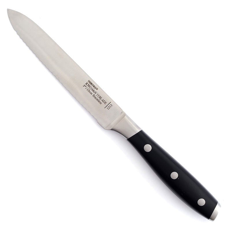 Norpro Stainless Steel 5-Inch Serrated Utility Tomato Knife - Image 1