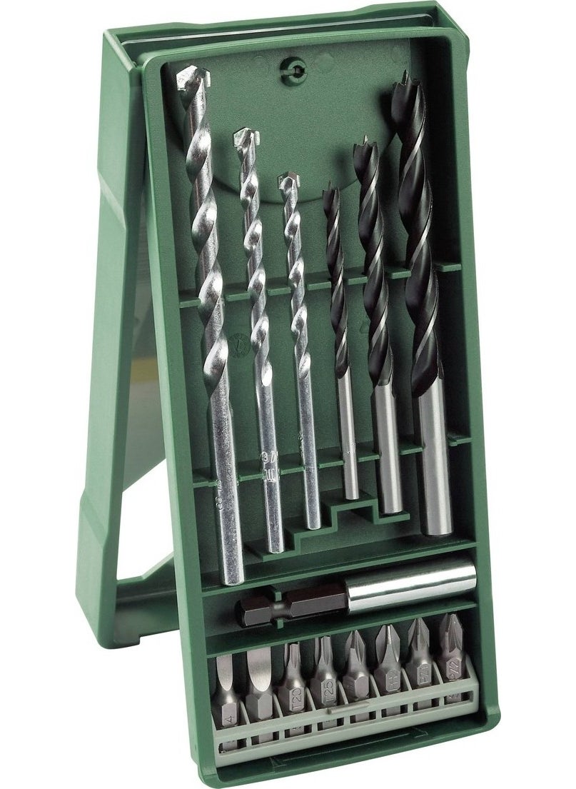 BOSCH - 15 Piece Drill Bit Set and Driver Bit Set 2607019579 - Image 1