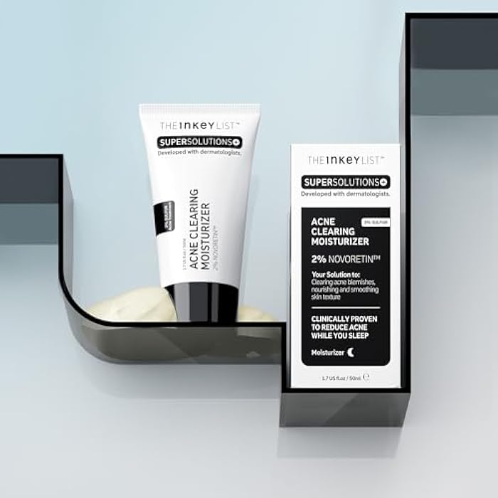 The INKEY List SuperSolutions Novoretin 2% Moisturizer, Skin Clearing Moisturizer to Reduce Blemishes and Breakouts While You Sleep, Non-Comedogenic 1.69 fl oz - Image 5