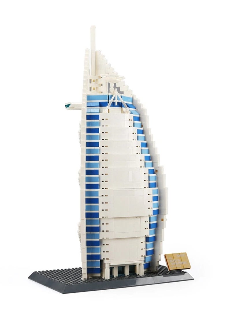 وانج فندق برج العرب في دبي. نموذج معماري تجميعي باستخدام مكعبات - Image 1