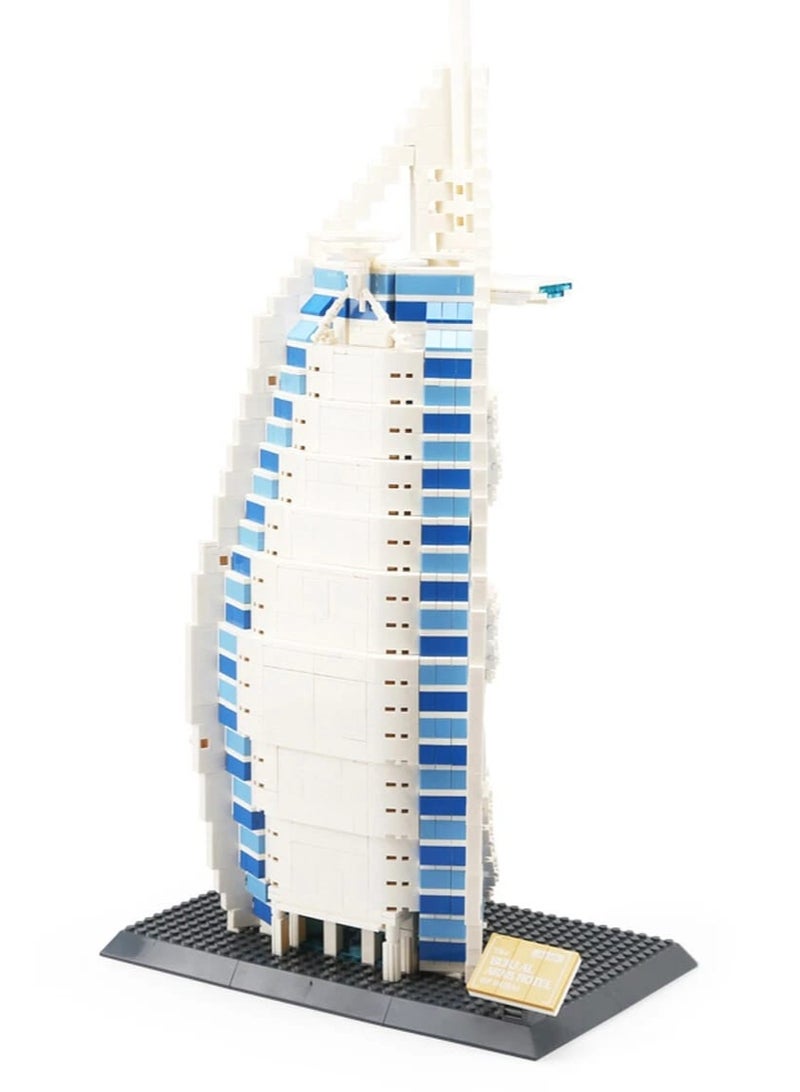 وانج فندق برج العرب في دبي. نموذج معماري تجميعي باستخدام مكعبات - Image 2