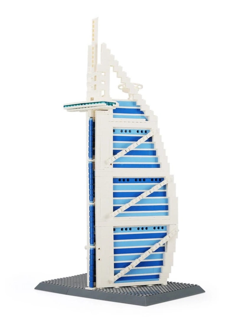 وانج فندق برج العرب في دبي. نموذج معماري تجميعي باستخدام مكعبات - Image 4