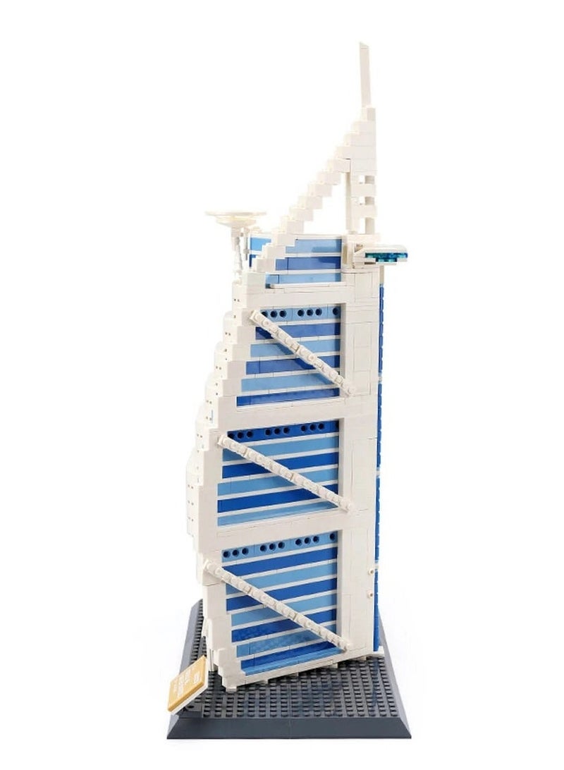 وانج فندق برج العرب في دبي. نموذج معماري تجميعي باستخدام مكعبات - Image 5