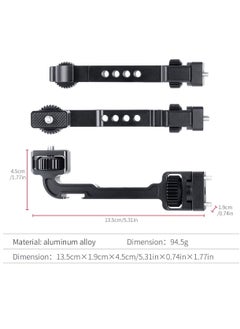 KASTWAVE Gimbal Monitor Mount for DJI Ronin S/SC, 360° Swivel Extension Bracket with 1/4 Thread Cold Shoe, Gimbal Stabilizer Extension Arm  - Image 5