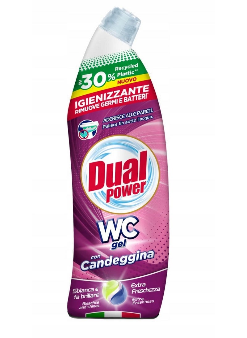 جل تنظيف التواليت مع مبيض 700 مل