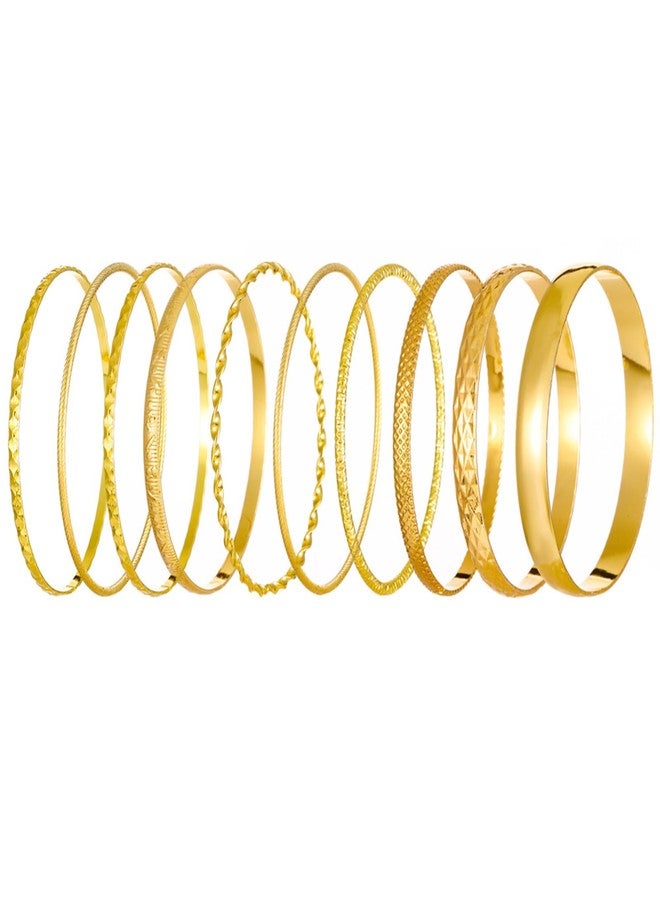 IFKM Gold Bracelets for Women, 14K Gold Plated Dainty Layered Chain Bracelets Adjustable Cute Bangle Link Bracelet Set, View size drawing, Alloy Steel, zircon gemstone - Image 2
