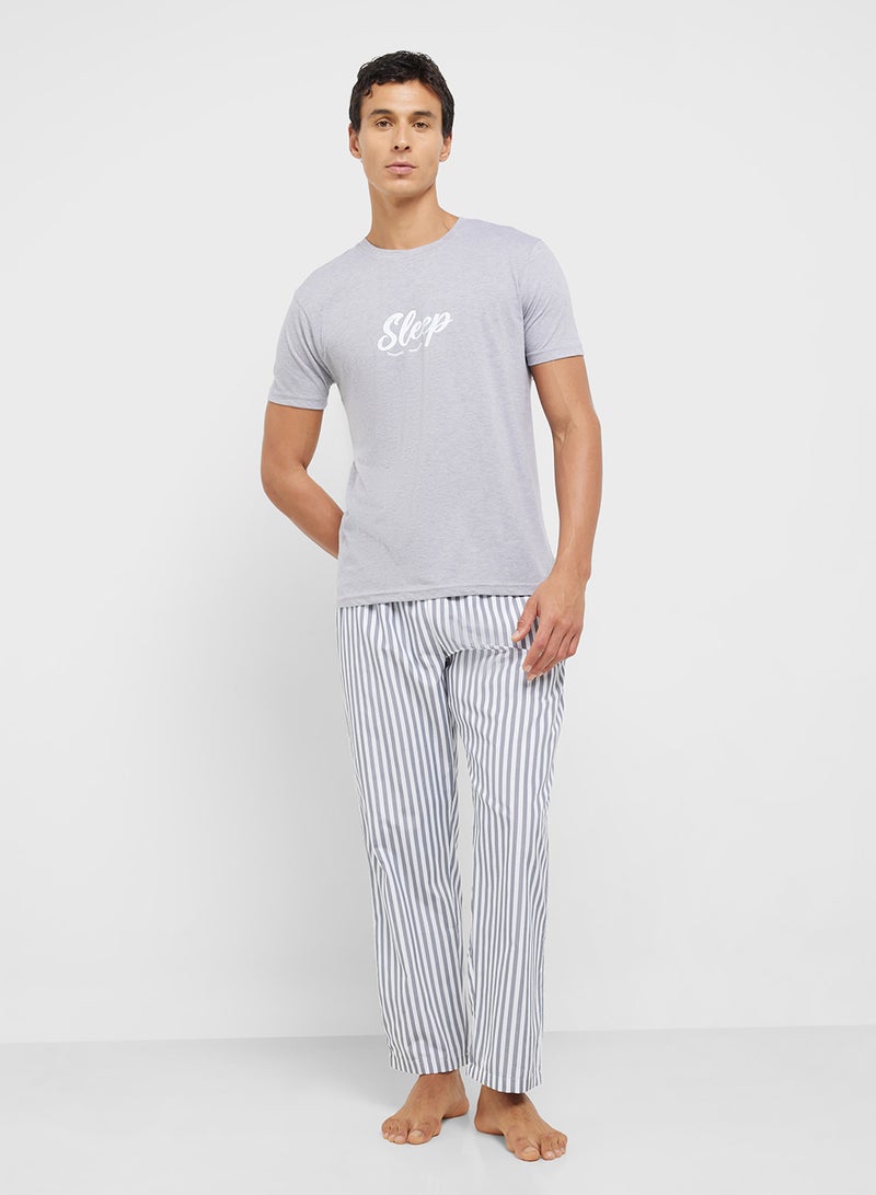 Seventy Five Nightwear T-Shirt & Pants Set  - Image 5