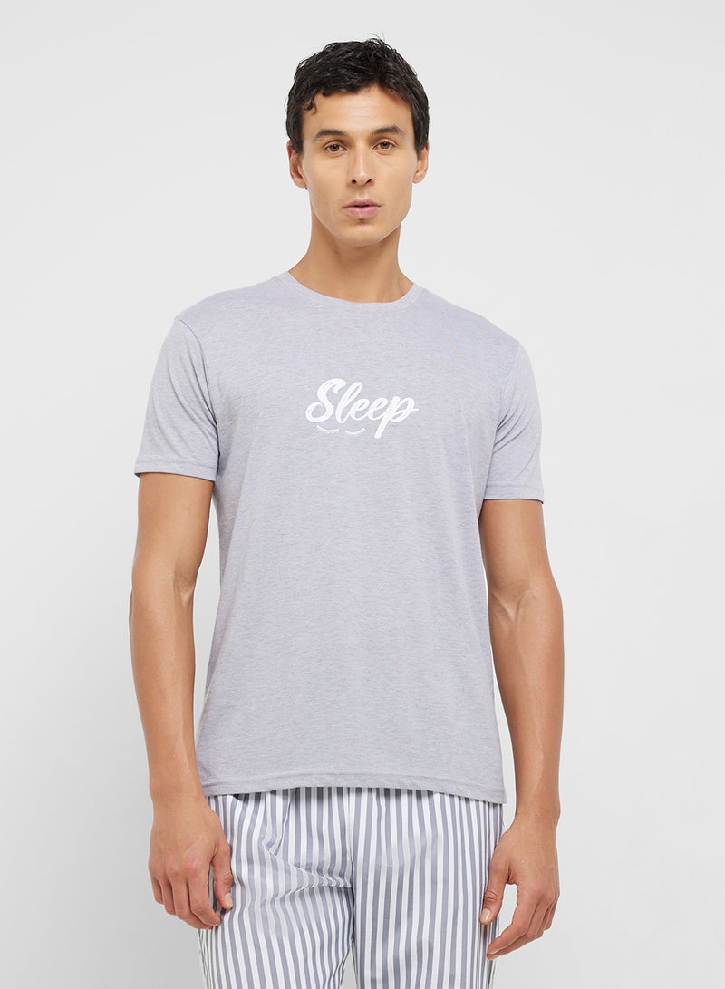 Seventy Five Nightwear T-Shirt & Pants Set  - Image 3