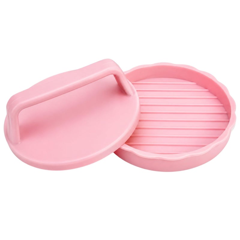 Burger Press Patty Maker, Plastic with Ridged Base - Image 1