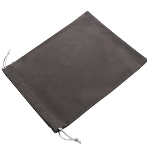 Aestivate 8 Pack Large Velvet Drawstring Pouch, Velvet Bag 8×10 Inch Storage Bag Cosmetics Pouches Dust Bag 8 Pieces(Dark Grey) - Image 4