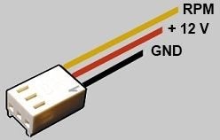 Sunon 40x40x10mm Super Low Speed 12V DC 3pin Fan Model, HA40101V4-0000-C99 - Image 3