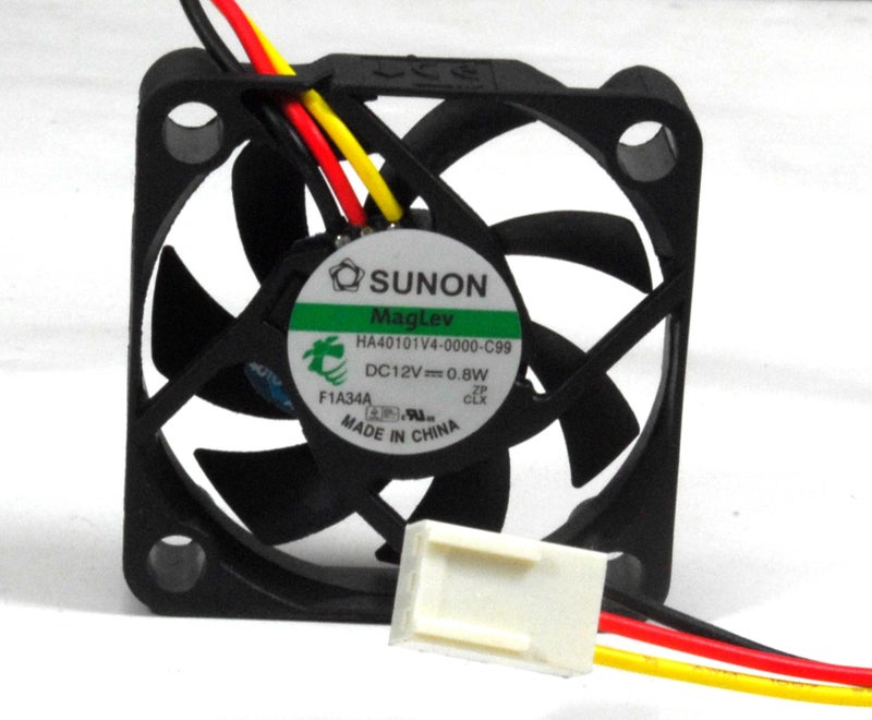 Sunon 40x40x10mm Super Low Speed 12V DC 3pin Fan Model, HA40101V4-0000-C99 - Image 4