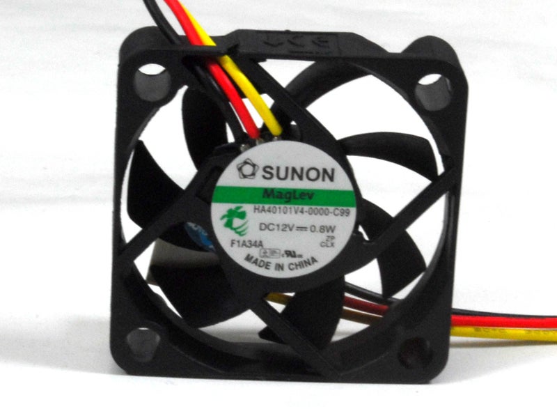 Sunon 40x40x10mm Super Low Speed 12V DC 3pin Fan Model, HA40101V4-0000-C99 - Image 2