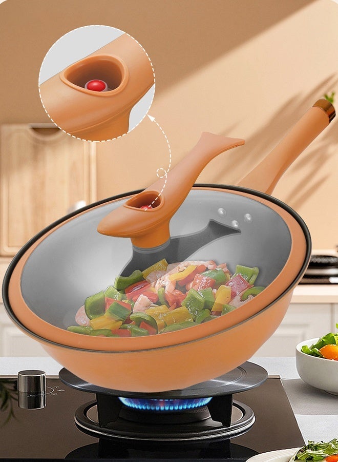 مقلاة طينية بتصميم مبتكر وطبقة تيتانيوم غير قابلة للالتصاق - Image 1