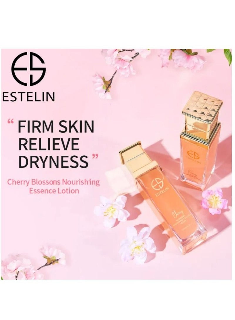 Estelin Cherry Blossoms Nourishing Essence Lotion 100 ML - Image 3