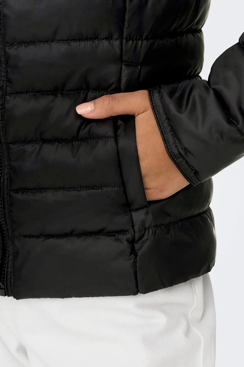 اونلي Onlnewtahoe Stand Collar Regular Fit Quilted Puffer Coat Women's Coat 15304783
