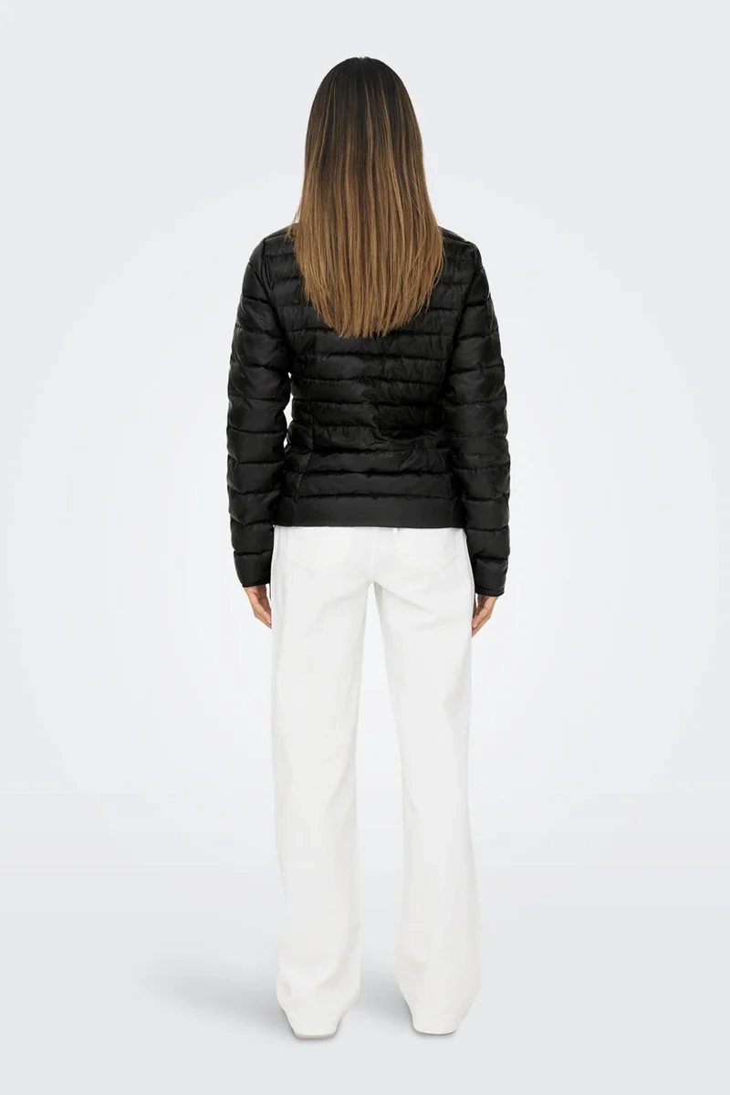 اونلي Onlnewtahoe Stand Collar Regular Fit Quilted Puffer Coat Women's Coat 15304783