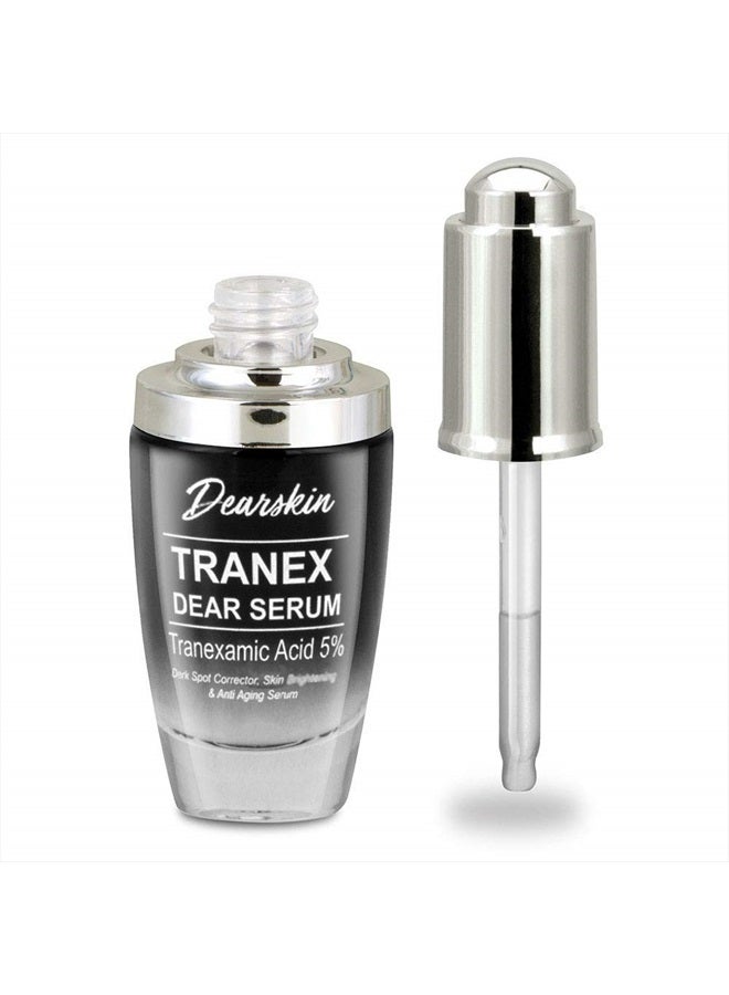 Dearskin 2 PACK Tranexamic Acid Serum 5% Kojic Acid 5% Vitamin C Hyaluronic Acid and Glycolic Acid. Dark Spot Remover Melasma Treatment for Face and Neck Cruelty Free Facial Serum Anti Aging - Image 5