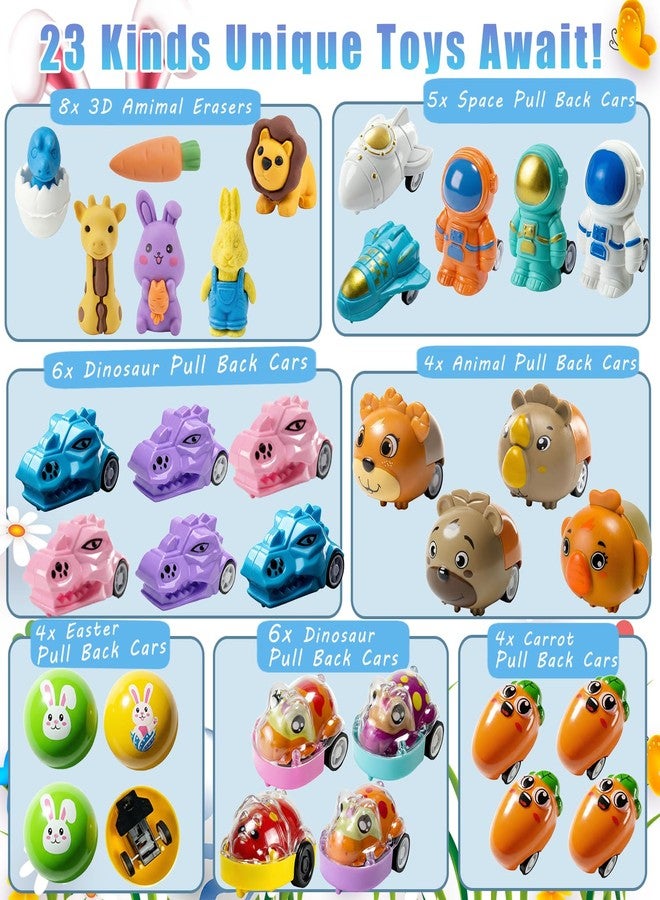 SQZUWIT 200 Pcs Prefilled Easter Eggs Filled with Toys Inside for Kids Boys Girls Pre-filled Easter Hunt Basket Stuffers Essentials Fillers Party Favors Classroom Prize Supplies - Image 3