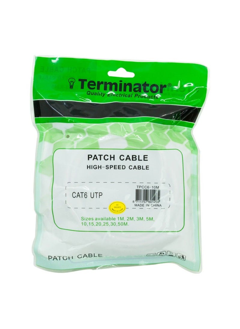 Terminator Terminator Patch Cord CAT6 Cable 10 Meter  - Image 3