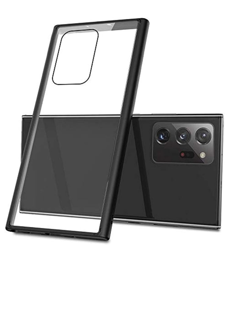 Generic Case for Samsung Galaxy Note 20 Ultra, Transparent Back with Black Frame  - Image 2