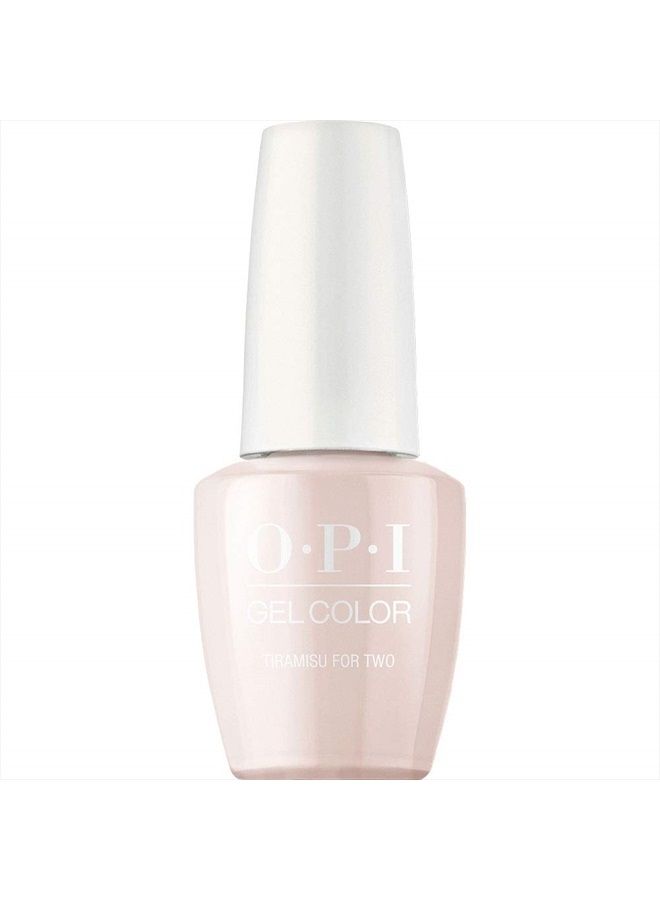 OPI GelColor, Tiramisu for Two, Nude Gel Nail Polish, Venice Collection, 0.5 fl oz - Image 1