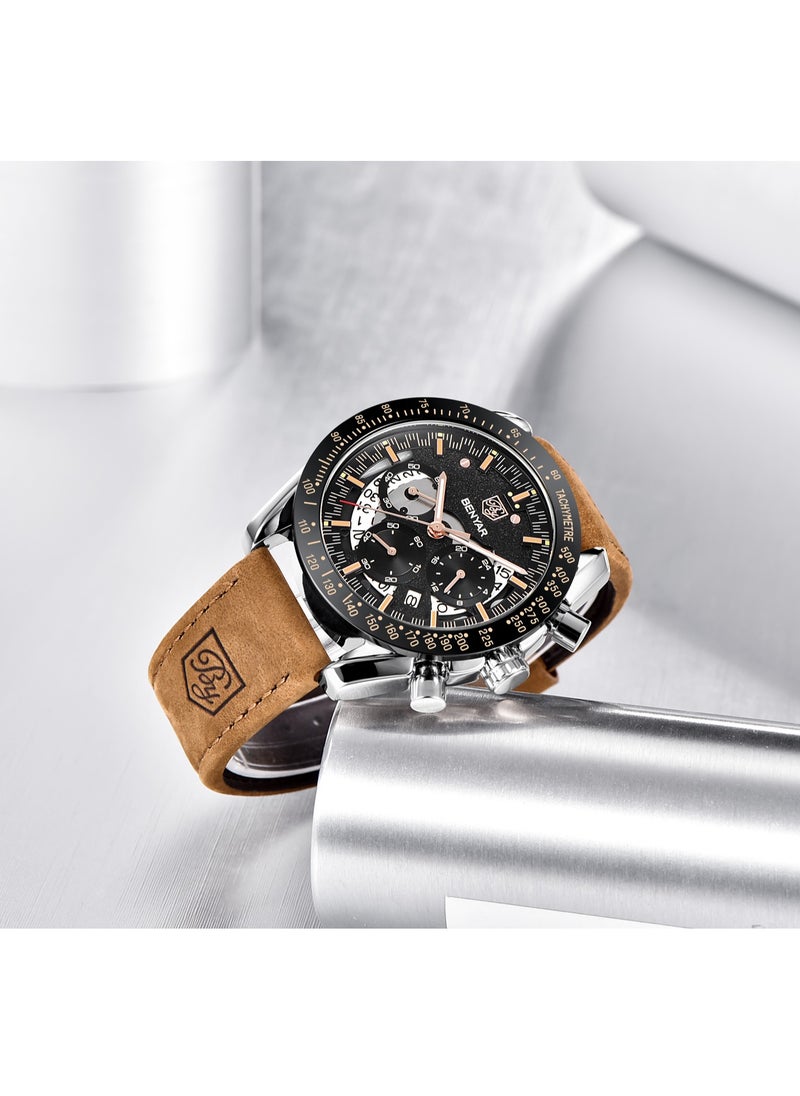 Watches for Men Quartz Watch Leather Waterproof Chronograph Watch 5120 - pzsku/ZE7524BF61C2C3B3A82CBZ/45/_/1710560328/0bceb907-8d9b-419a-8be8-edb2604c5f44