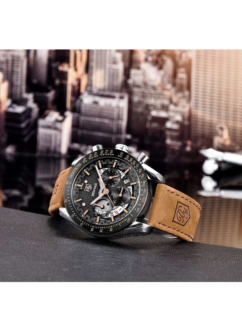 Watches for Men Quartz Watch Leather Waterproof Chronograph Watch 5120 - pzsku/ZE7524BF61C2C3B3A82CBZ/45/_/1710560328/aa6df748-e166-4126-ad3e-1a8406d137fa