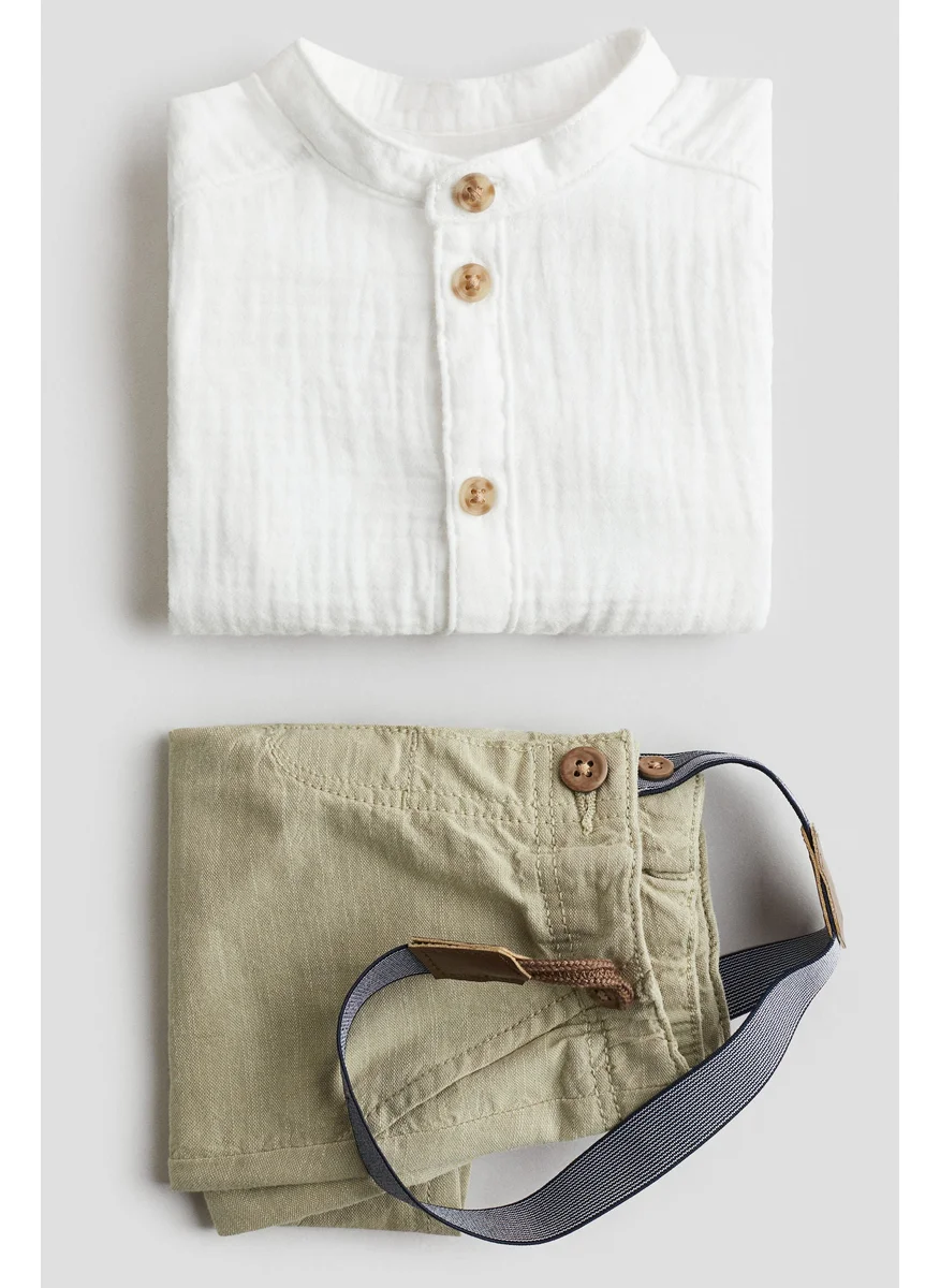 H&M 2-Piece Set With Braces