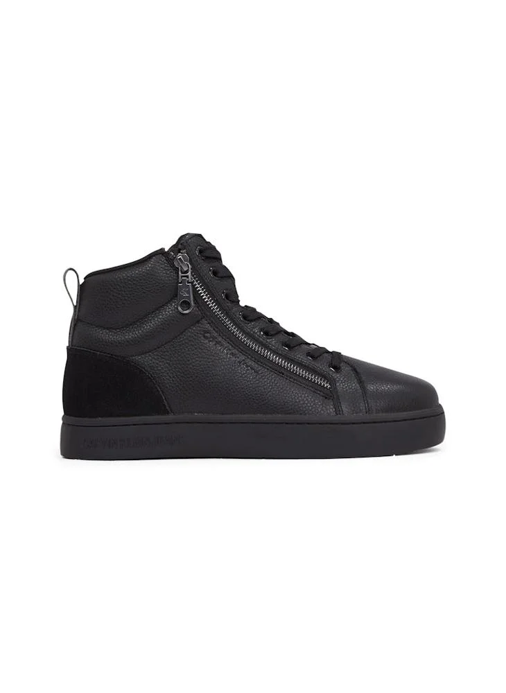 كالفن كلاين جينز Classic Cupsole Lace Up High Top Sneakers