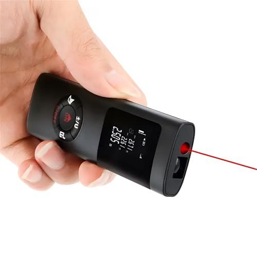 XPR3SS 40m(131 Feet) Type-C Rechargeable Ultra Mini Compact Laser Distance Meter Range Finder Portable Digital Measuring Device. - Image 1