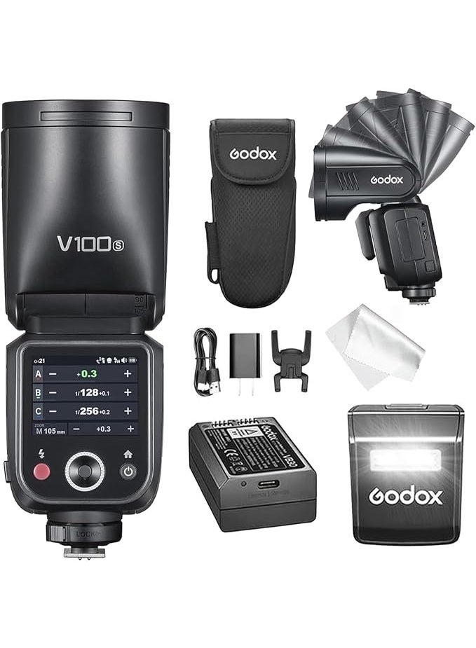 جودوكس فلاش الكاميرا V100S TTL Speedlight لسوني - فلاش على الكاميرا مع مزامنة عالية السرعة وطاقة قابلة للتعديل - Image 1