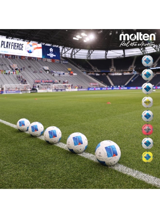 مولتين كرة القدم مولتن فئة عالمية فانتاجيو 5000 للمباريات - معتمدة من فيفا (FIFA Quality Pro) | تقنية ACENTEC بدون خياطة | كرة قدم رسمية بحجم 5 - Image 4